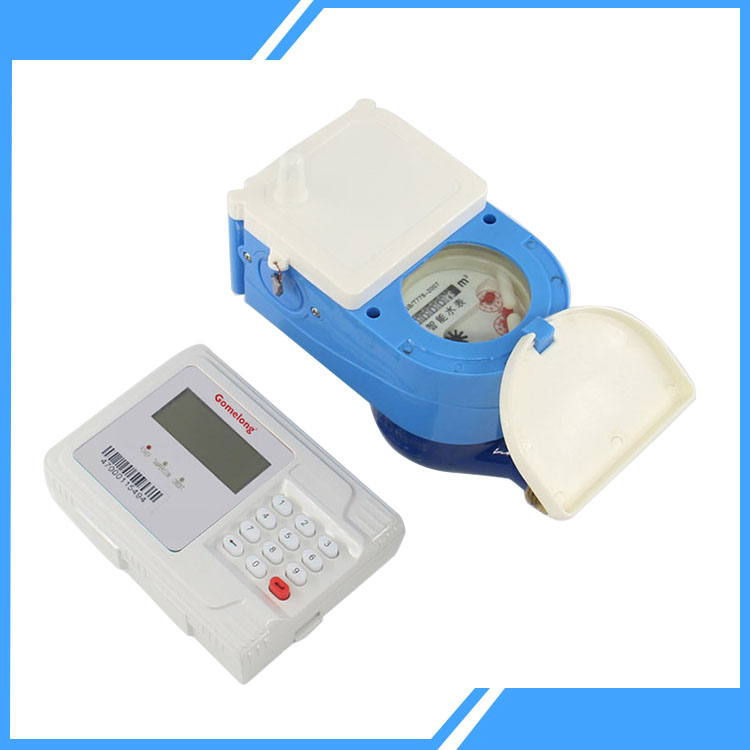 What are the features and advantages of lora wireless prepaid token water meter?