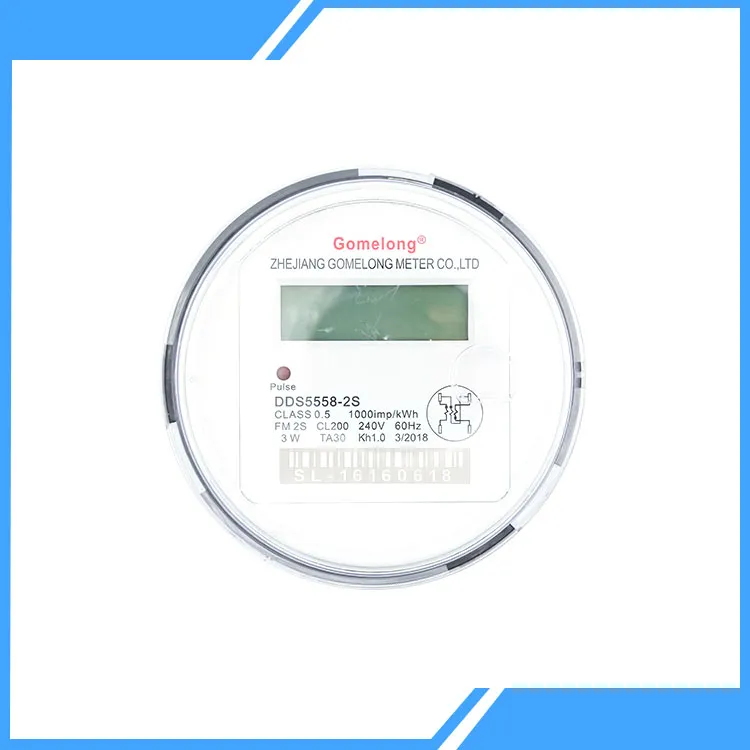 ANSI Socket Round 2s Tipe Kwh Meter