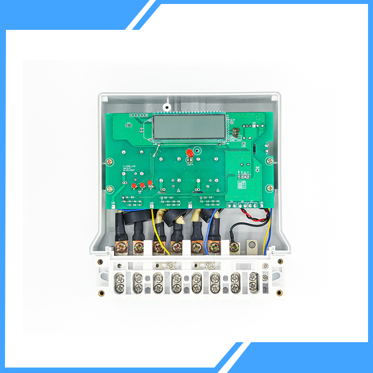 Three Phase LCD Digital Kwh Meter with CT