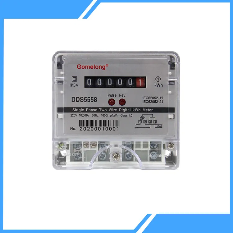 Single Phase Kilowatt-hour Meter