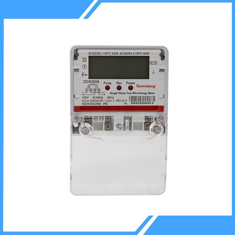 Single Phase Energy Meter With 48hours Super Capacitor
