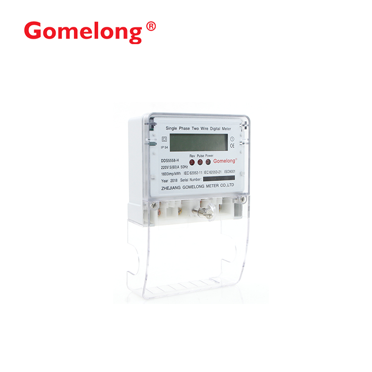 Single Phase Long Terminal Cover Meter Energy Meter