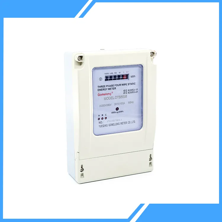 Tres Phase Digits Frequency Power Meter