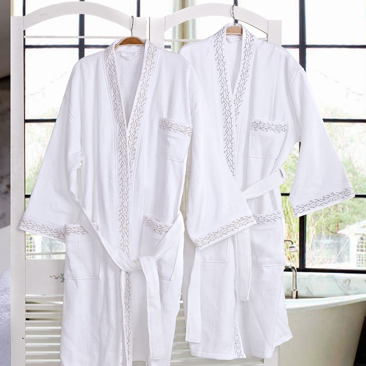 How are hotel bathrobes used?