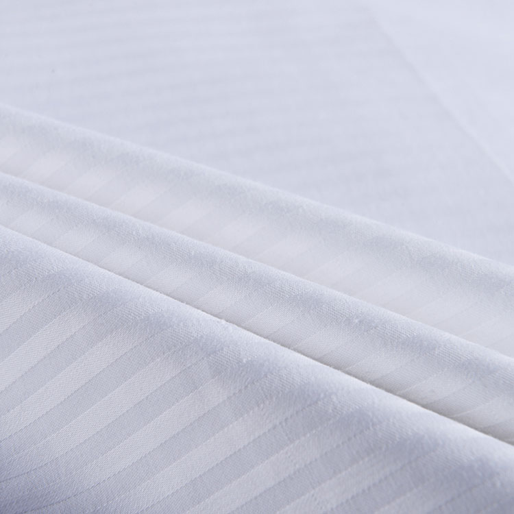 Luxus 5 csillagos szálloda Cotton Satin Stripe Bedding Set1