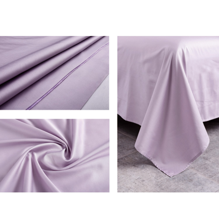 Latest Design Hotel Linen Bedding Set Pink