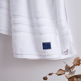 Luxury Hotel Embroidered Bath Towel 100% Cotton