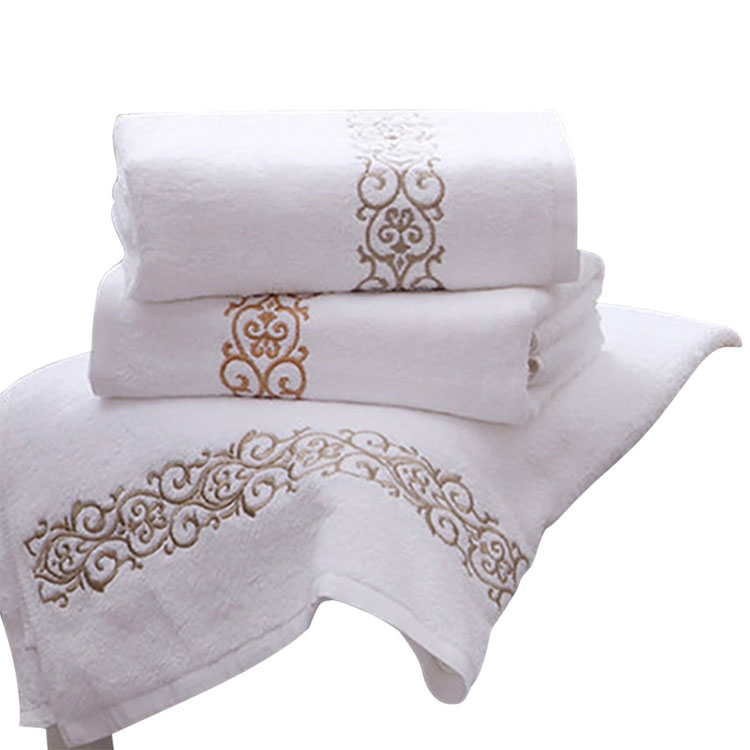 Cotton Embroidered Towel