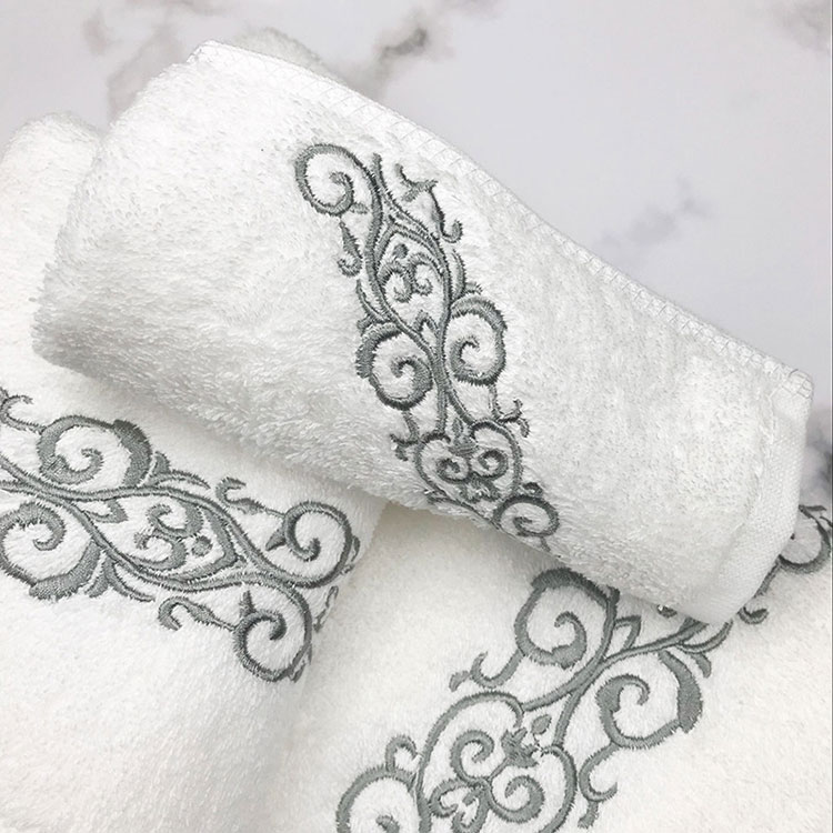 Embroidered Towel Made In China 100% Cotton