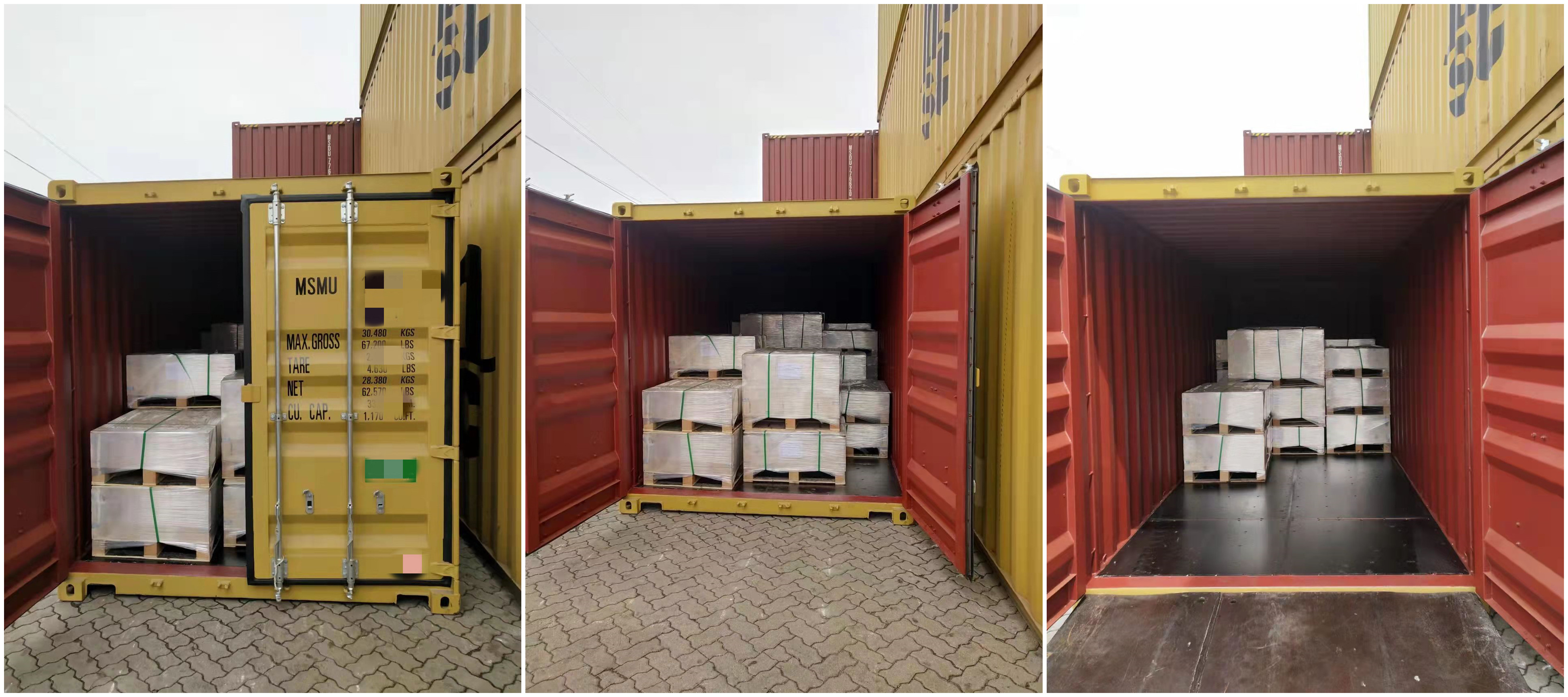3 konteyner PLATE FLANGE EN1092-1/01/A DN600/610 PN10 bu gün Almaniyanın Hamburq limanına göndərilib!