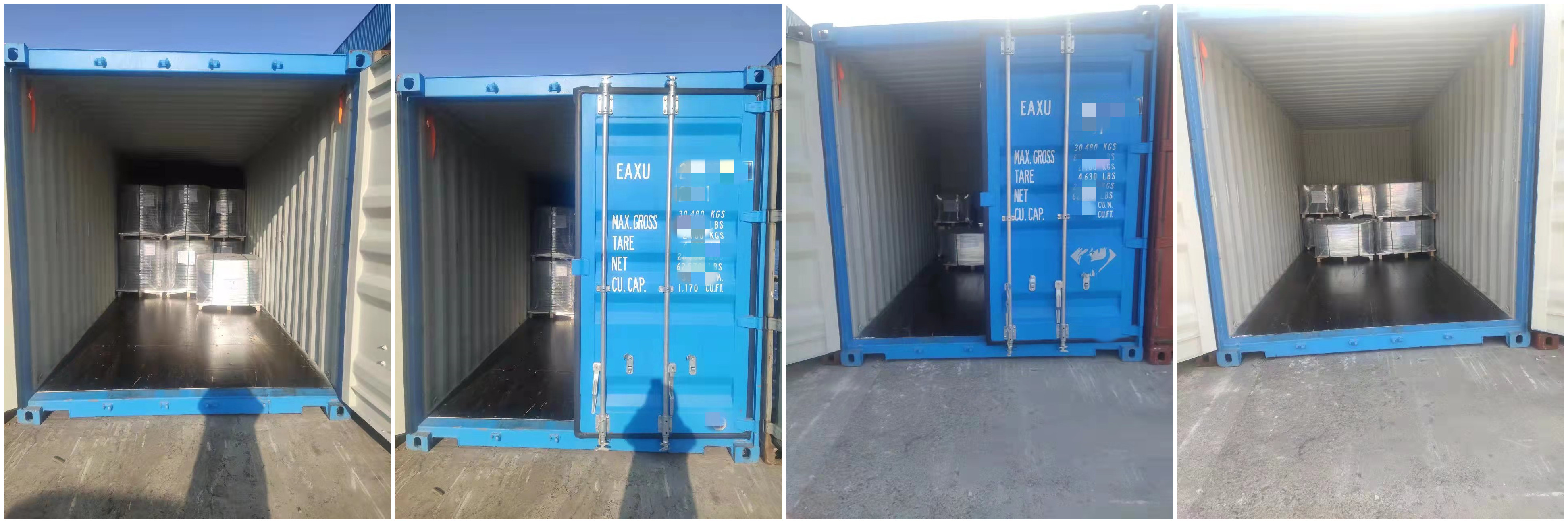 4 containers shipped to the port of Busan, South Korea today! 