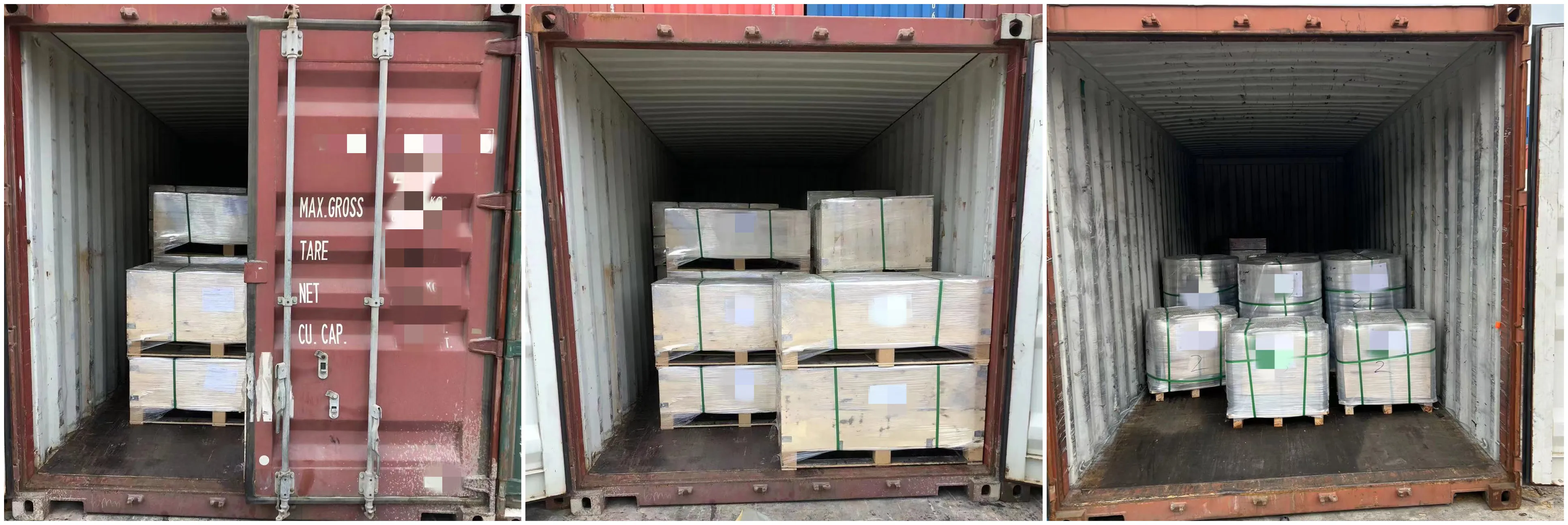 Three containers of Hot sale Forging Jis 16k Flange Pressure Rating PL Rf 50a are shipped together!