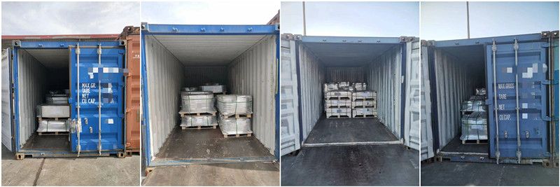 Four containers of En1092 Steel Forged Type 01 Plate Flange for Welding are shipped together!