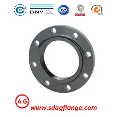 Flange de solda com soquete de aço carbono forjado ASTM A 105