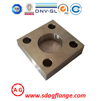 Wall Mount 4 Hole Square Flange Jack BNC Connector