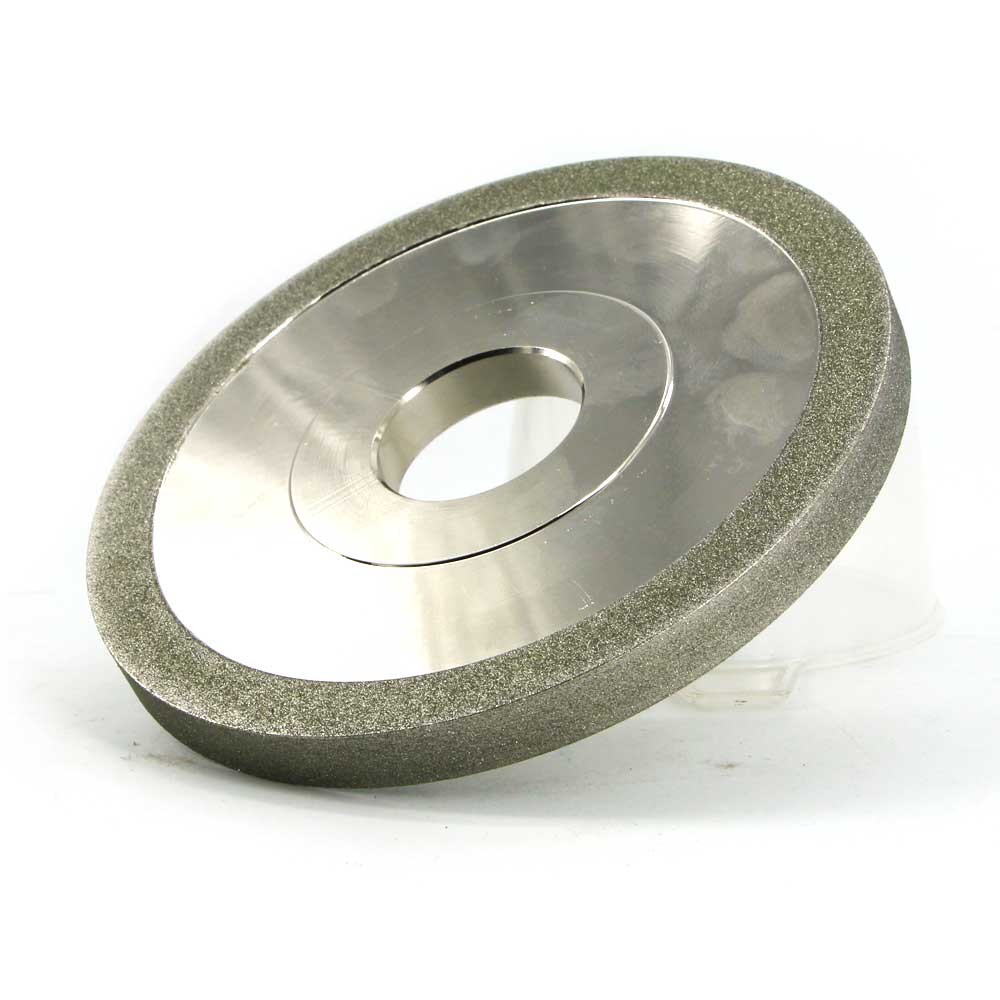 چرخ سنگزنی الماس آبکاری شده با شکل تخت 1A1 برای کاربید تنگستن