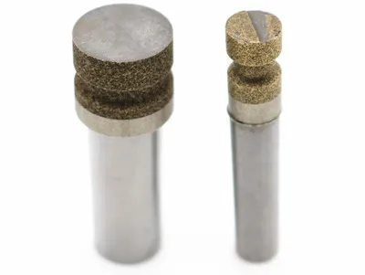 Bronze bond diamond grinding head for glass edge grinding