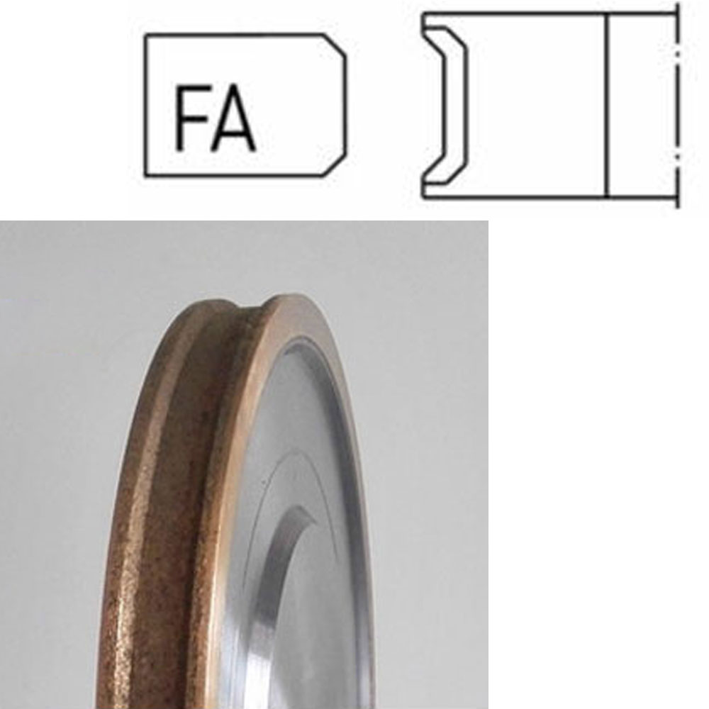 چرخ سنگزنی مداد الماس برای لبه شیشه
