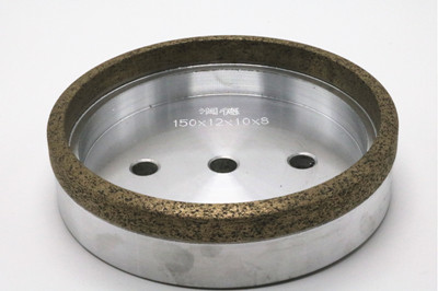 Resin bond diamond wheel for glass edge grinding