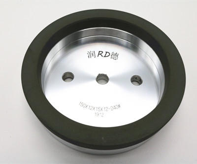 Resin wheel for glass grinding