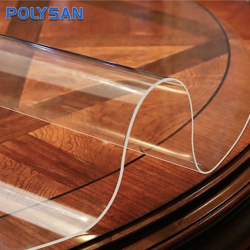 2,5mm tavaline läbipaistev pehme plastist PVC-kileleht