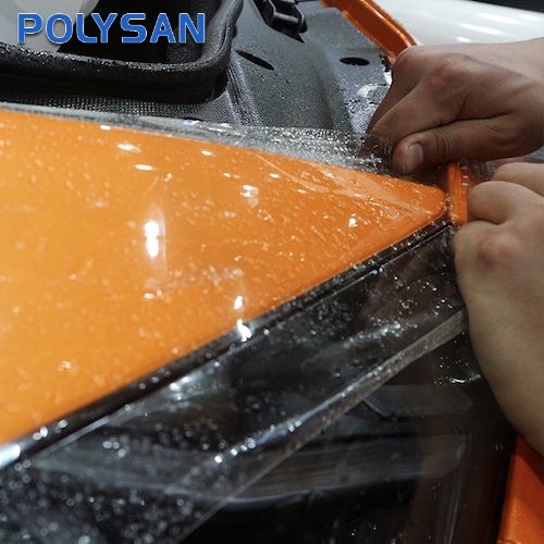 Самовосстанавливающаяся полиуретановая пленка PPF из ТПУ для автомобильных пленок