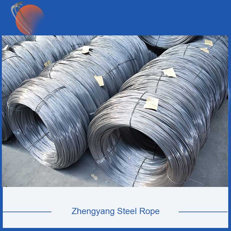 Characteristics of spring steel wire rope