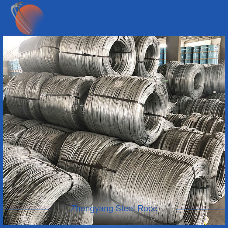 Hot Dip Galvanized Steel Wire For Redrawing