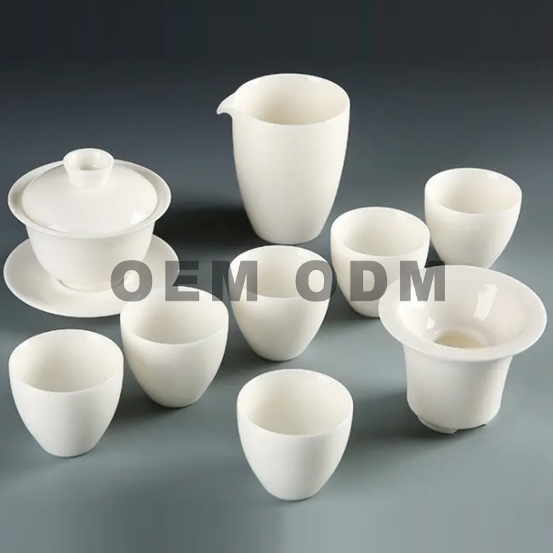 White Porcelain Tea Set White Porcelain Tea Set