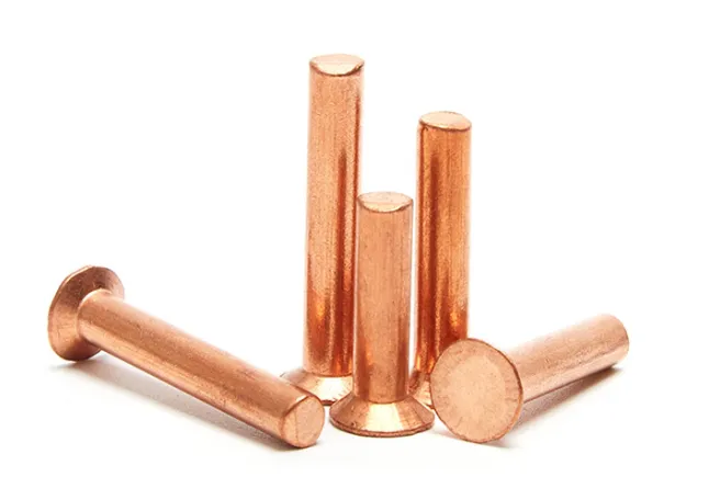 Copper rivets ship to Indonesia