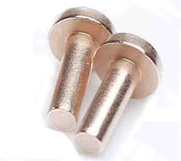 Solid copper rivets ship to Poland
