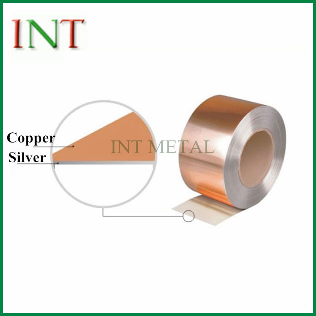 Silver Clad Copper Strip