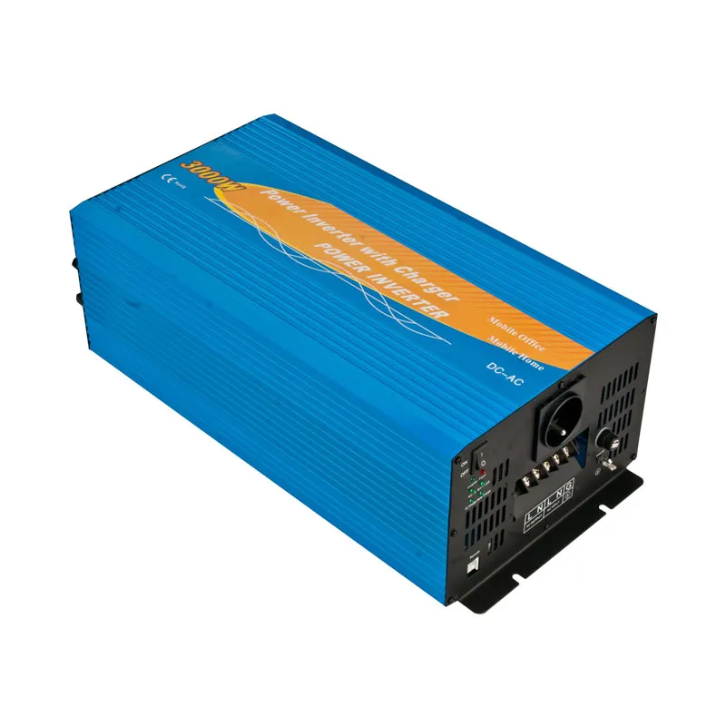 3000w inverter med batteriladdare