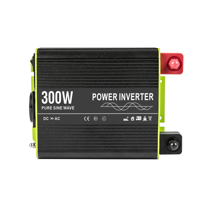 300 Watt Pure Sine Wave Power Inverter, 12V DC to 110V AC