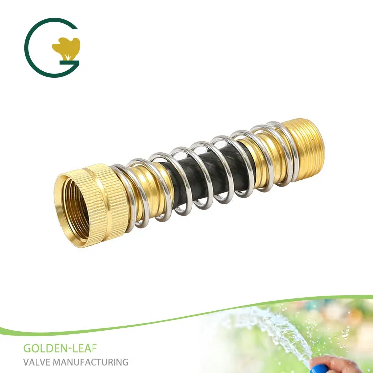 Mga Bentahe ng Brass 3/4-in Garden Hose Coiled Spring Faucet Repair Connector