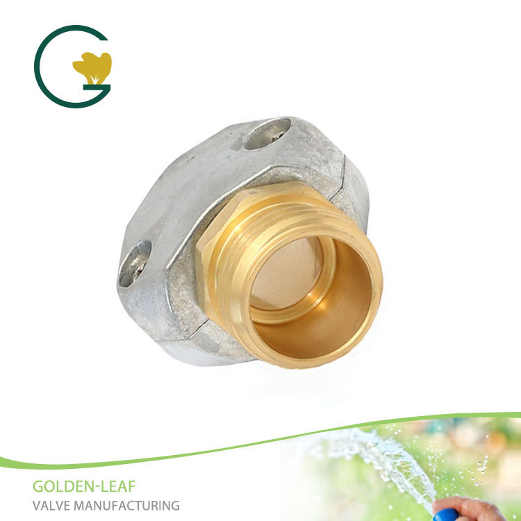 3/4 in. Brass / Zinc Threaded Male Clamp Coupling