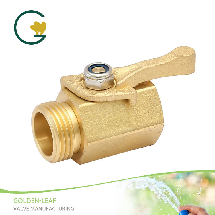 Brass Shut Off Valve With Forged Handle