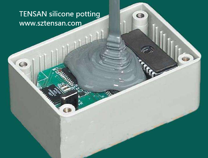 Impacts for using inferior silicone potting on electronic components