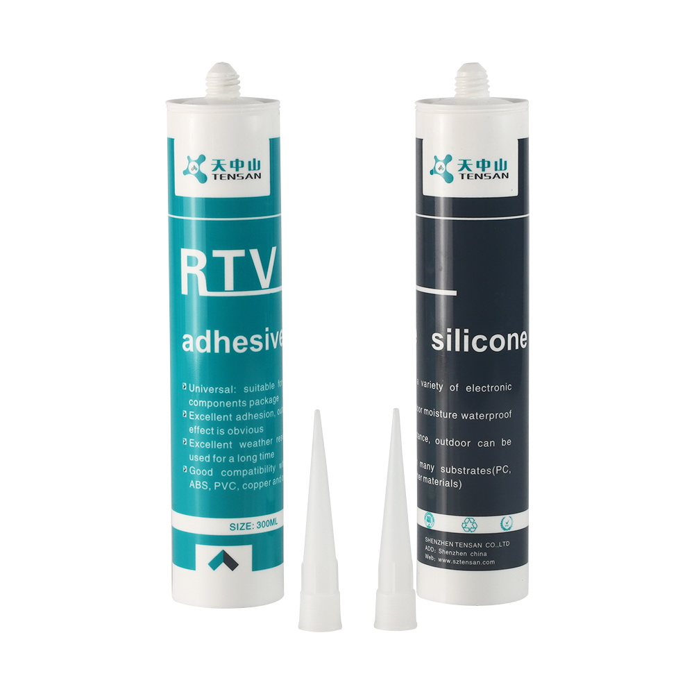 What key properties are required for silicone adhesives to be used in lamps?