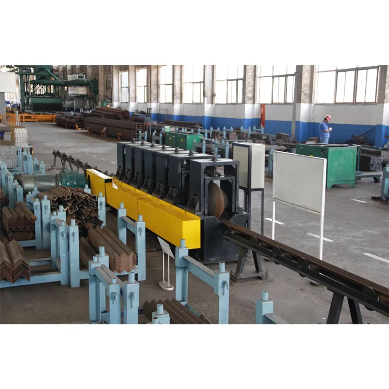 Angle Iron Straightening Machine