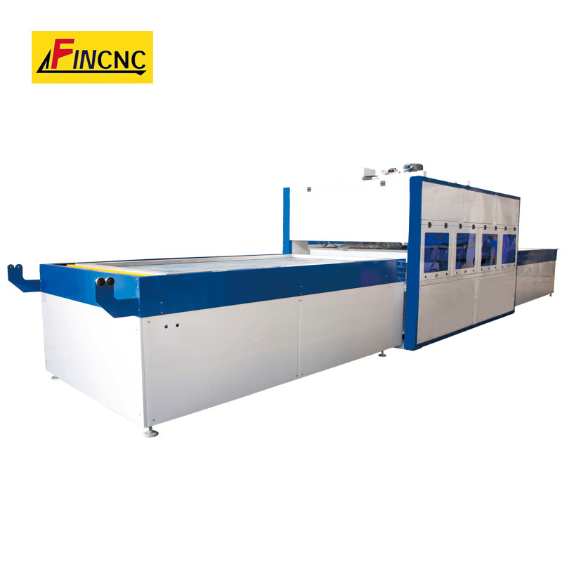 Machine de presse à membrane sous vide de porte en PVC MDF