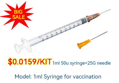 Good news, Medical Syringe with Needle Big Sale!