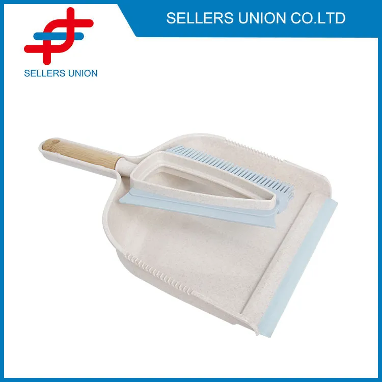 Soft Bristlh Scrubber With Duse Brustpan Set-ï¼ˆ3035ï¼ ‰