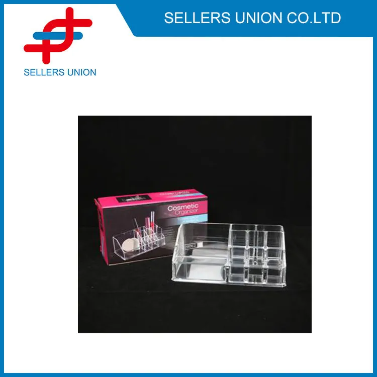 Transparent na Cosmetic Makeup Acrylic Organizer