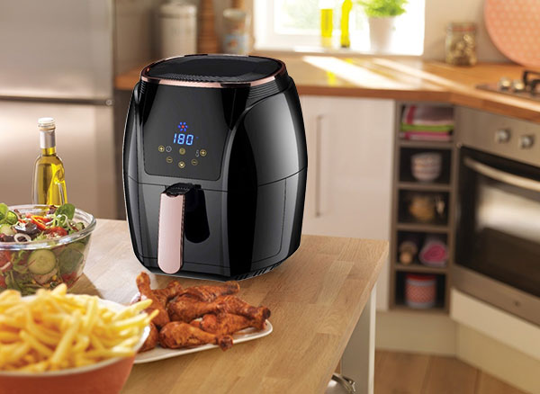 Production status of air fryer