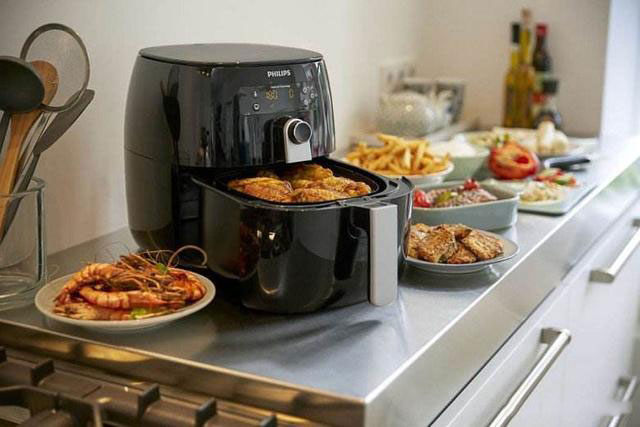 Stainless Steel Chicken and Chips Air Circulation Fryer