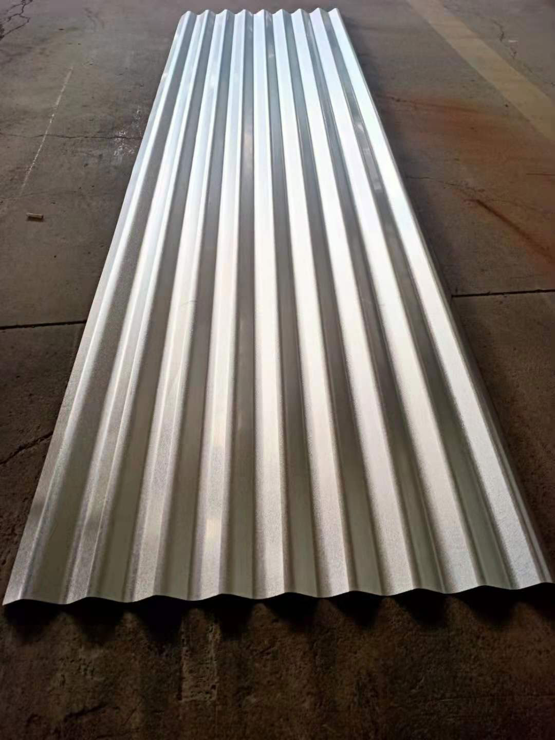 aluzinc alloy coating corrugated steel sheet
