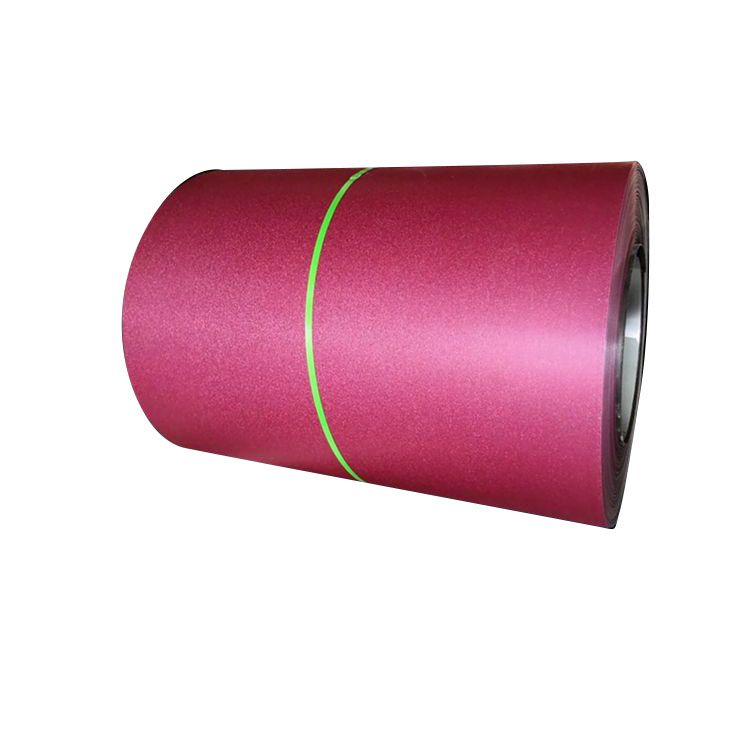 Color Coated Steel Coil Matt Rough Surface Steel Coil For Building Material