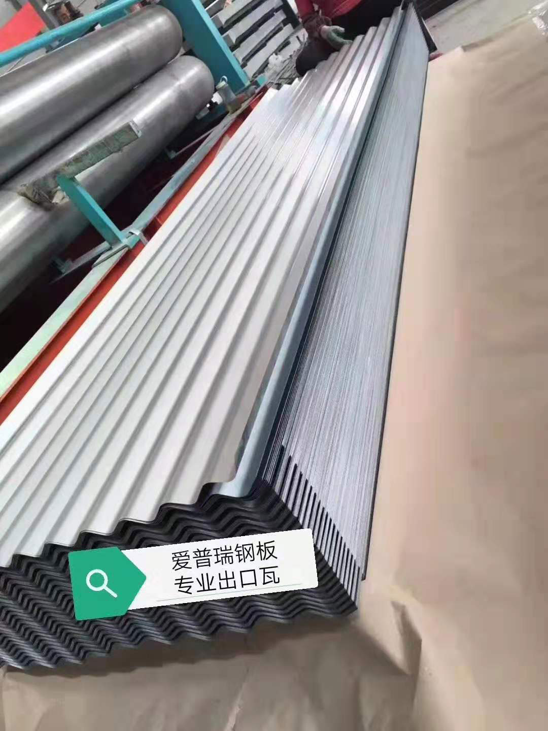 ورق های سقف فلزی راه راه فولاد