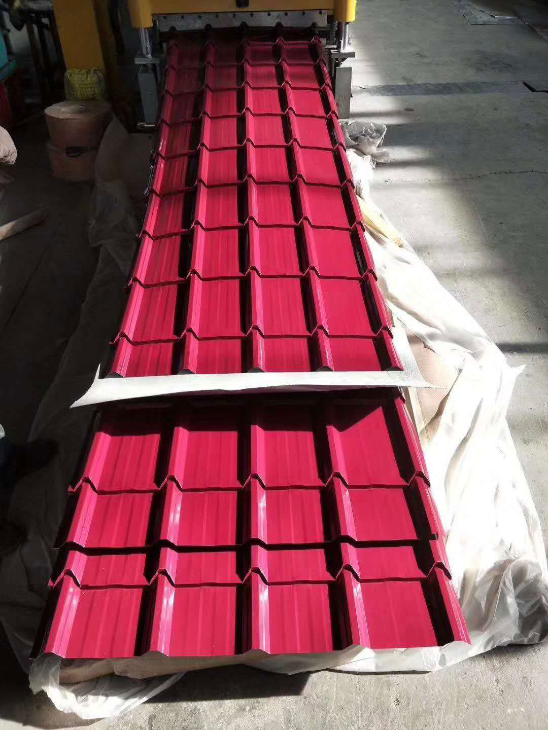 Feuilles de toiture colorées PPGI